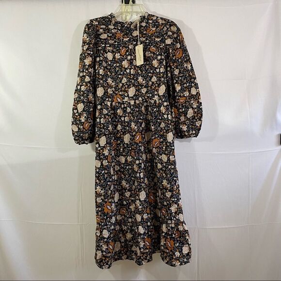 Universal Thread Women’s Long Sleeve Midi Dress - Picture 5 of 8